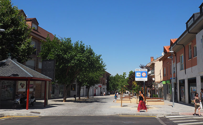 Peatonalización Calle Real Torrelodones