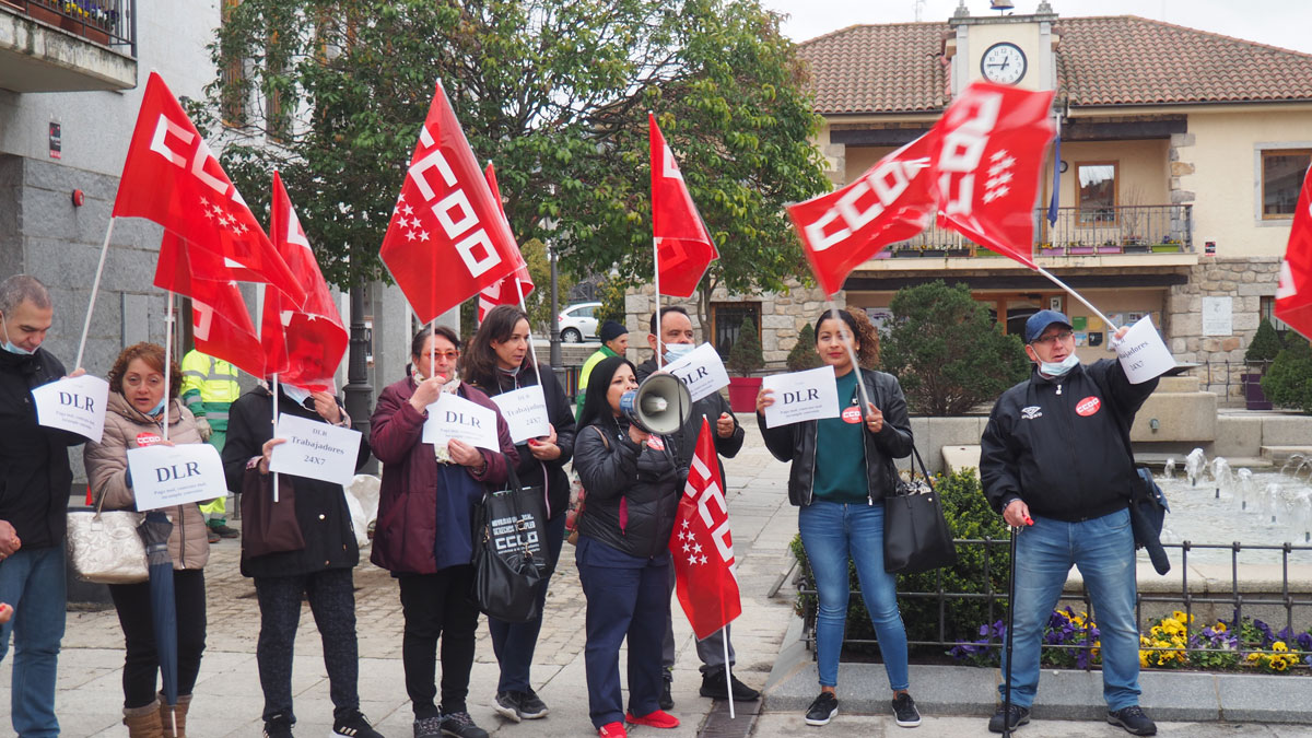 El Ayuntamiento de Torrelodones apoya la protesta de los trabajadores de limpieza
