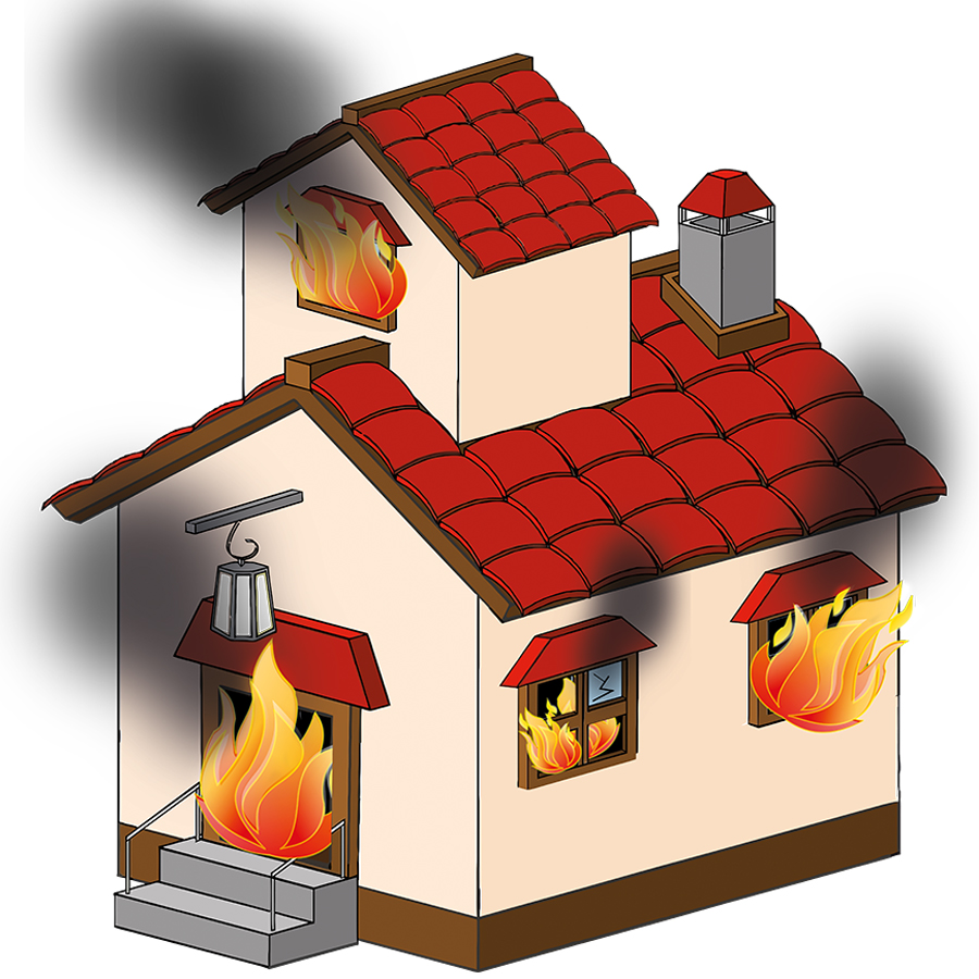 Prevención de incendios en el hogar