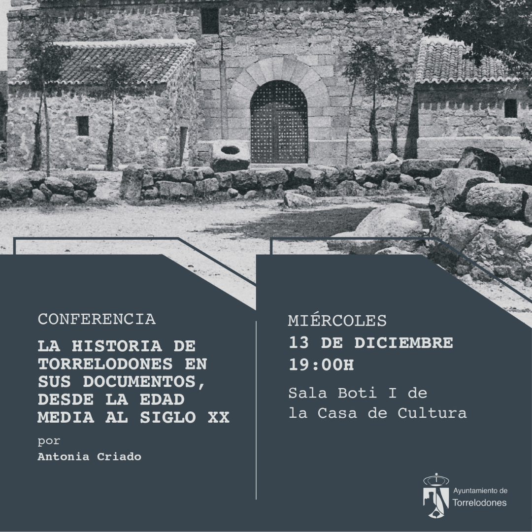 La historia de Torrelodones en sus documentos en una conferencia y una exposición