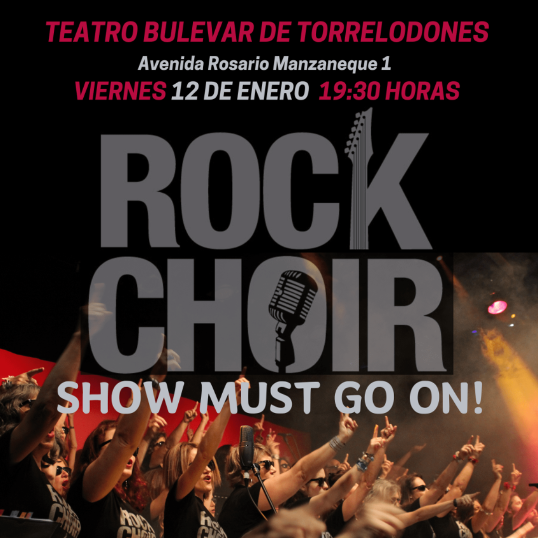 El Rock Choir se sube a los escenarios del Teatro Bulevar