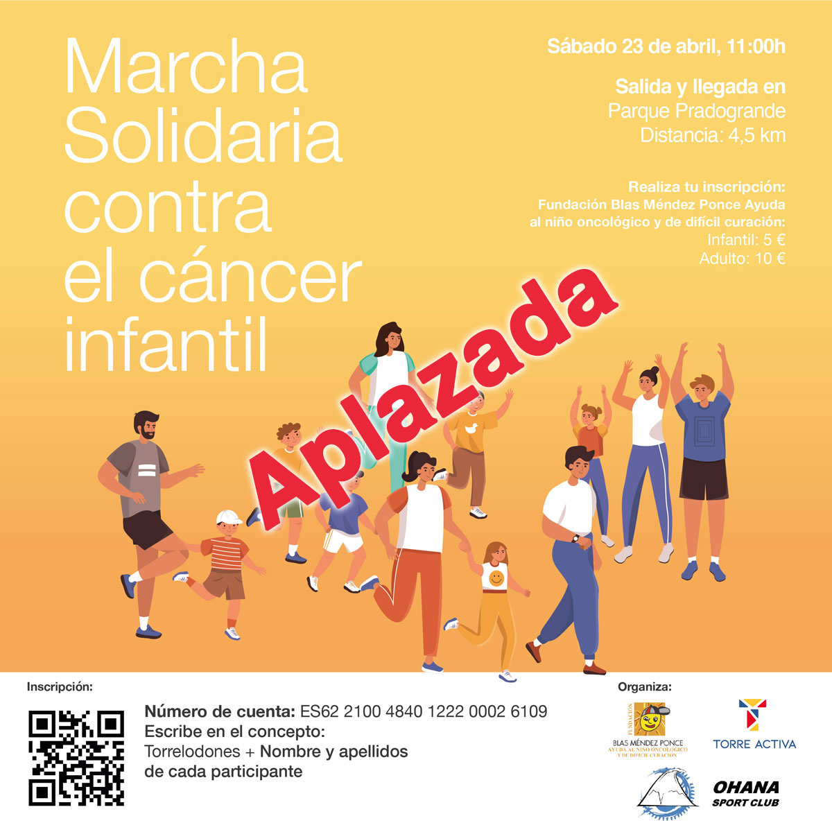 Marcha Solidaria contra el cáncer infantil