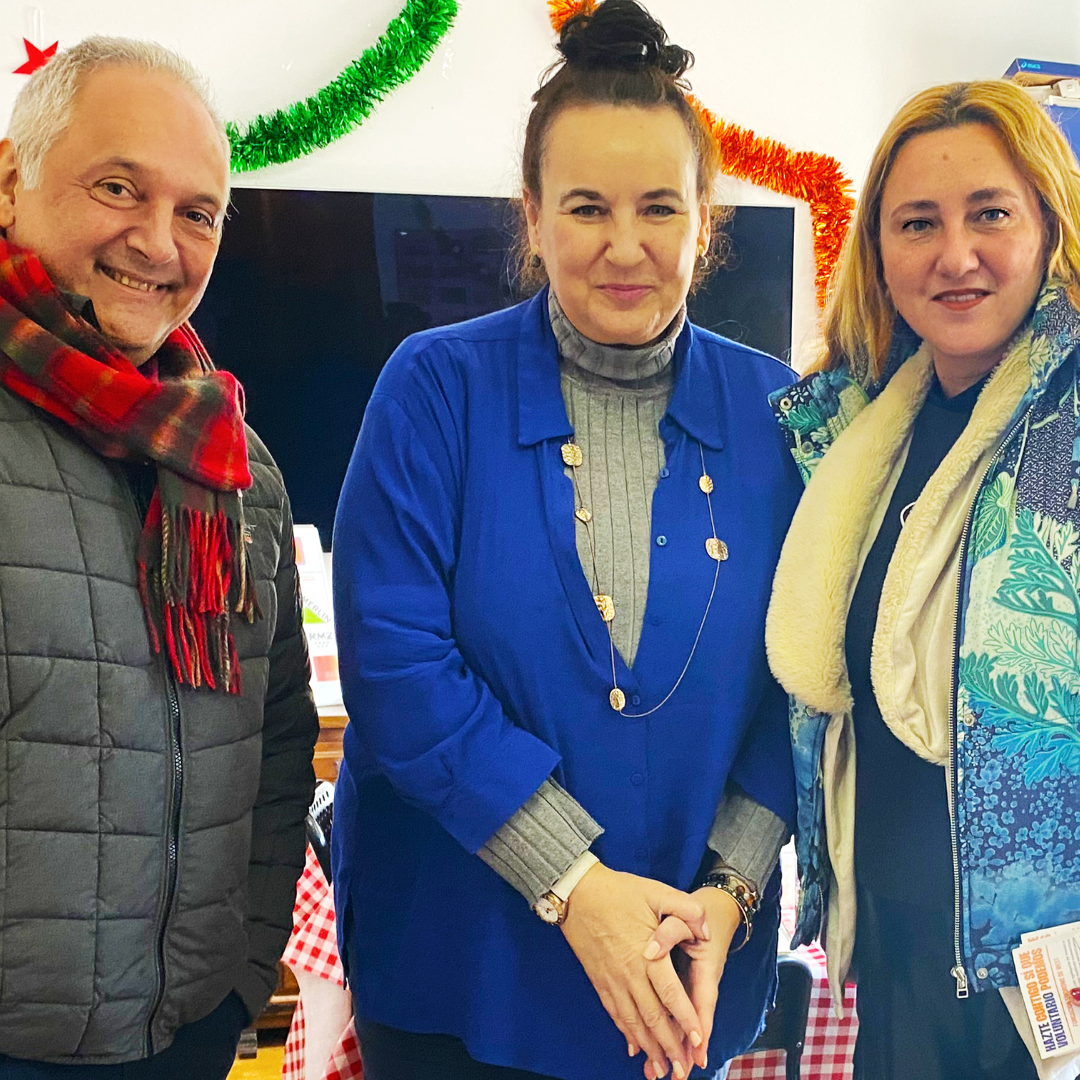 La alcaldesa de Torrelodones visita la Fundación Síndrome de West