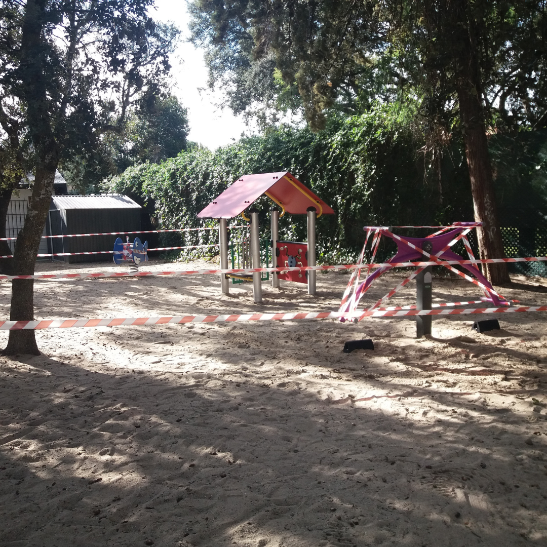 Nuevos juegos infantiles y biosaludables para adultos en el parque Camilo Sesto