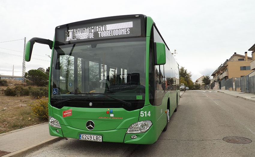 Dos nuevos autobuses híbridos para las líneas urbanas de Torrelodones