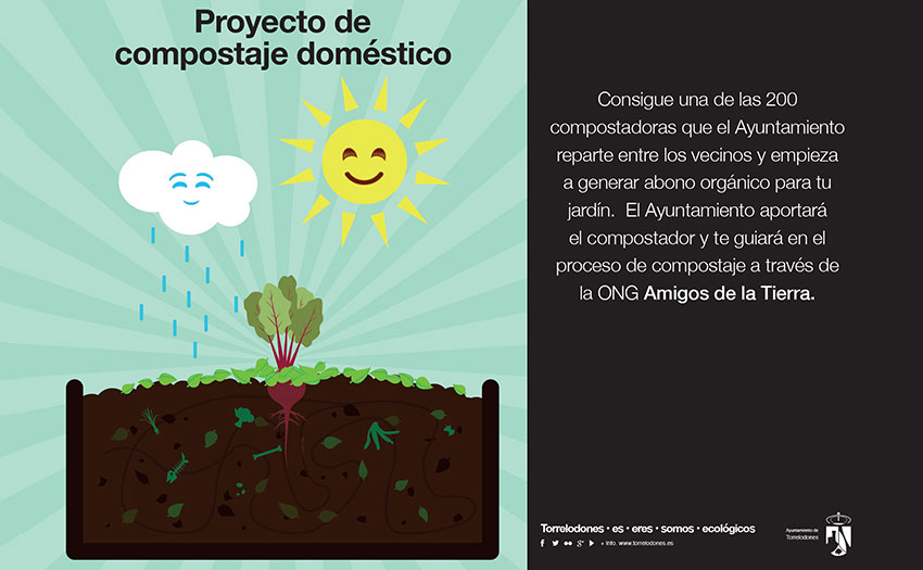  Proyecto de compostaje doméstico en Torrelodones 