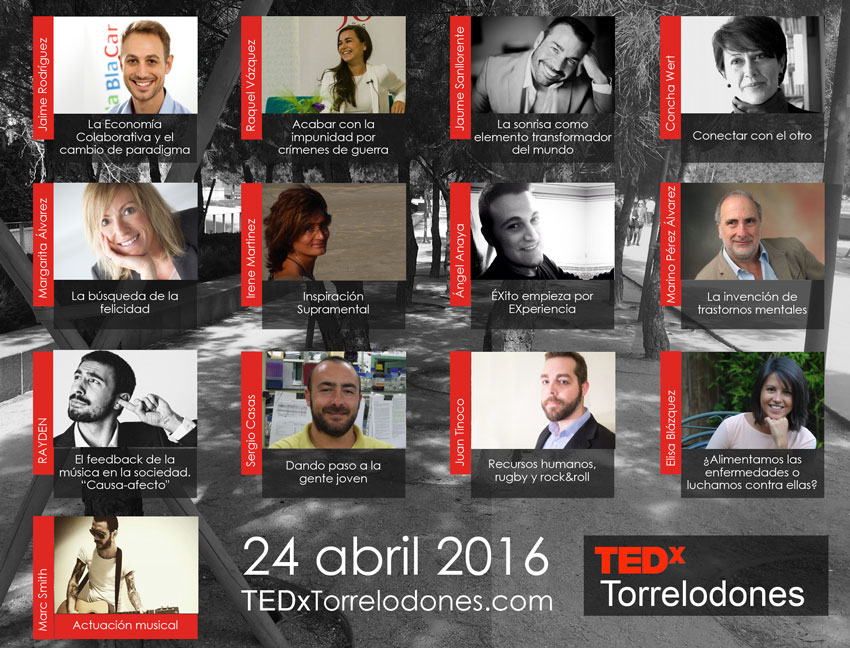 Exponentes TEDxTorrelodones