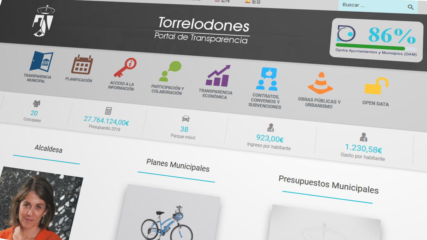 Torrelodones ocupa la primera posición en transparencia en la Comunidad de Madrid
