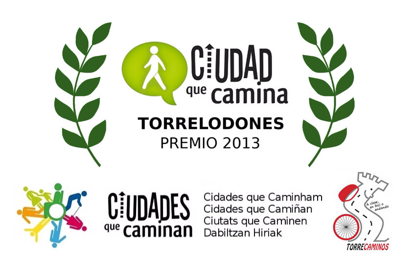 Torrelodones recibe el premio Ciudades que Caminan por sus actuaciones a favor de los peatones