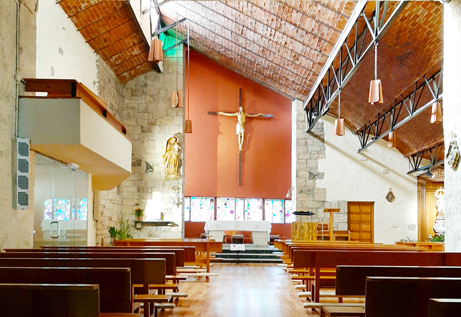 Iglesia de Nuestra Señora del Carmen interior